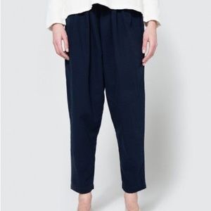 Black Crane Blue Carpenter Pants